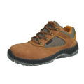 Nubuck Leather Steel Toe Deltaplus Safety Shoes